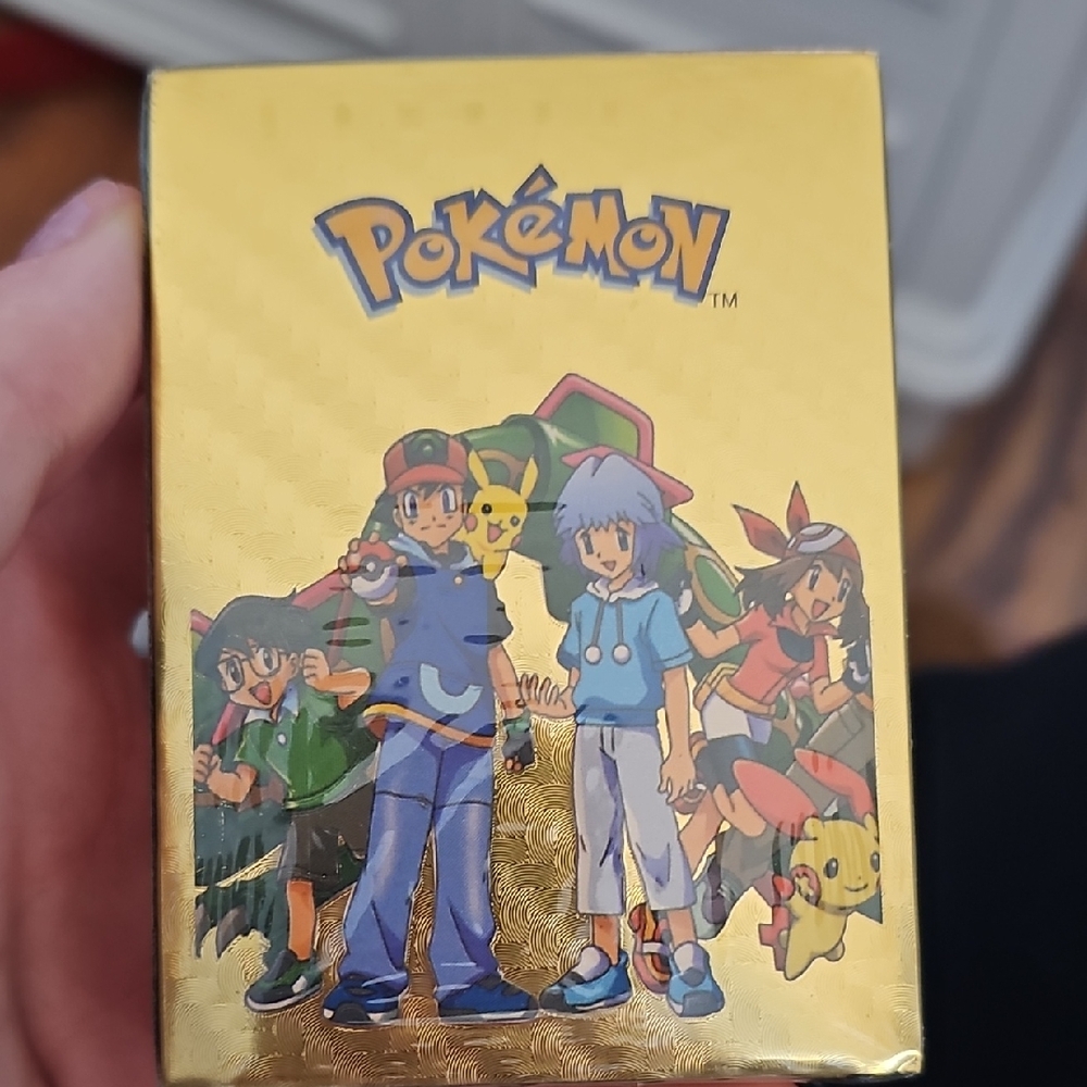 Pokemon Gold Character Box